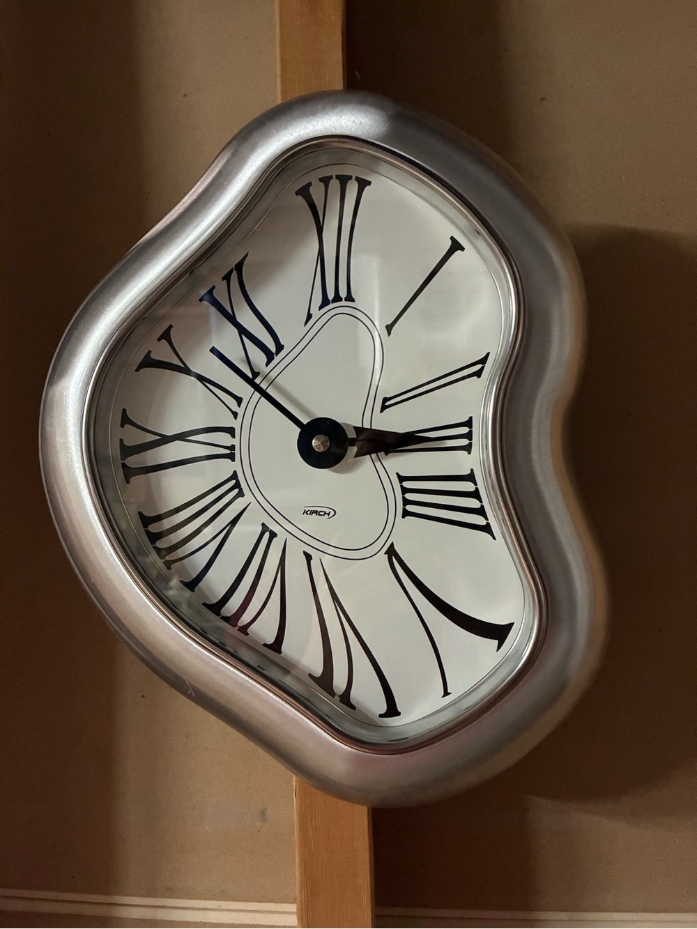 Kirch Industrial Co. “Melting” Wall Clock EUC!